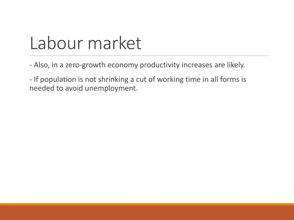 labour market