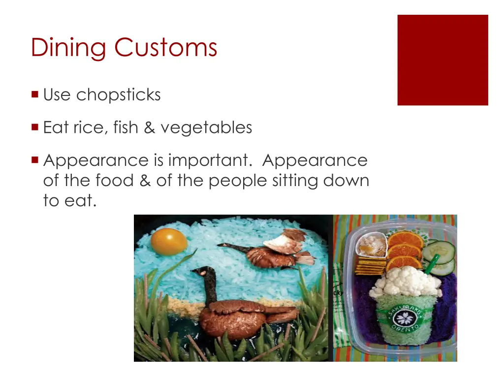 dining customs