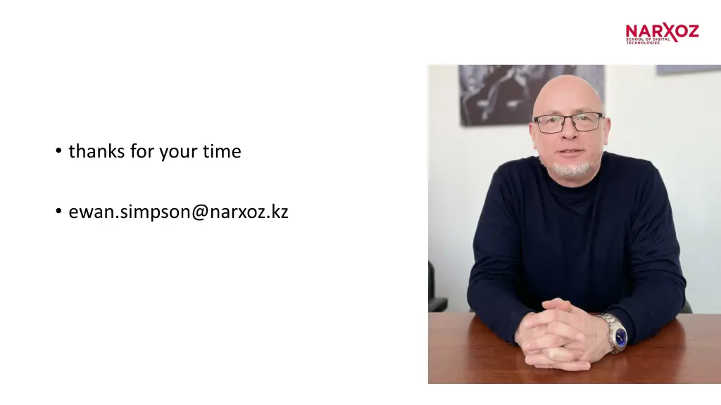 thanks for your time