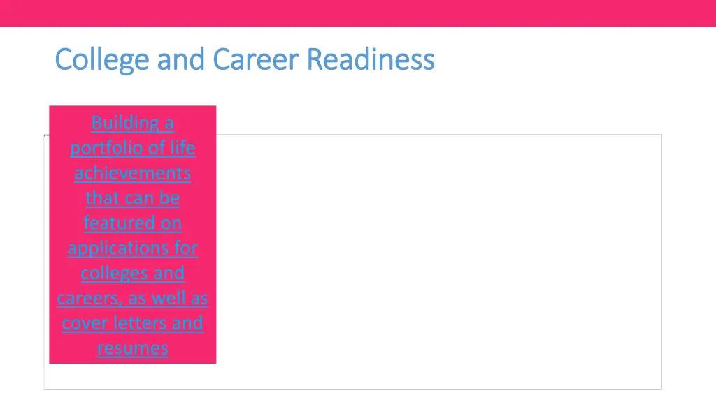 college and career readiness college and career