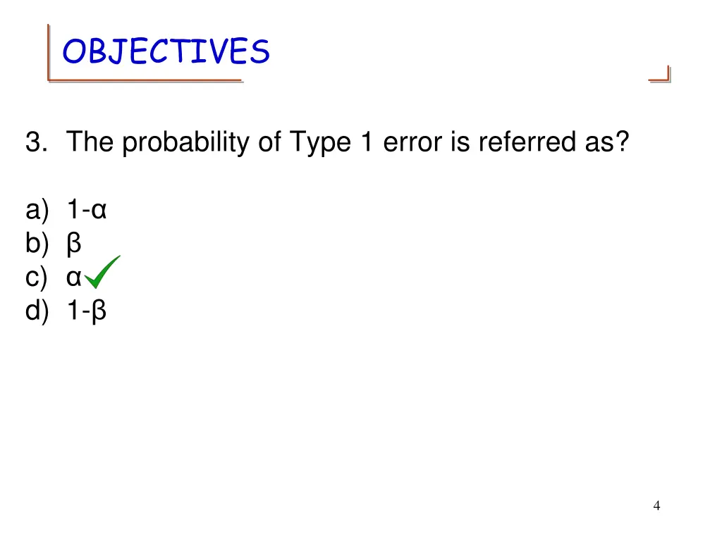 objectives 2