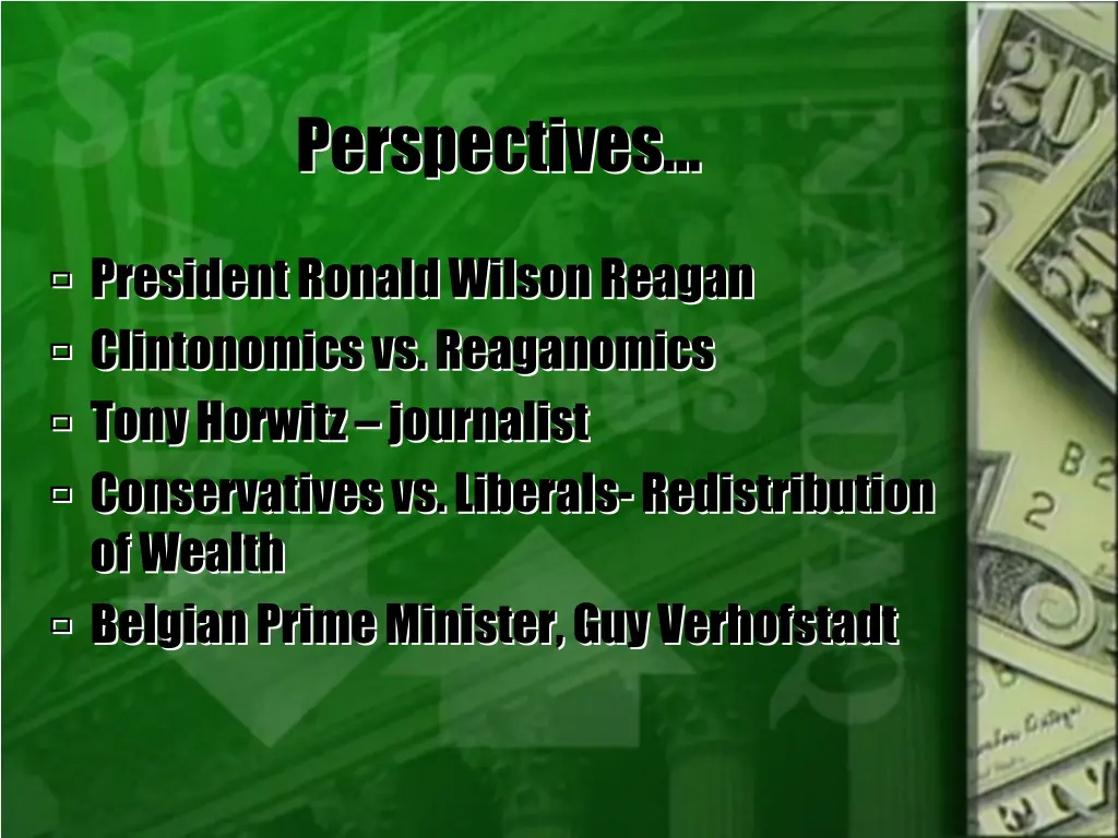 perspectives
