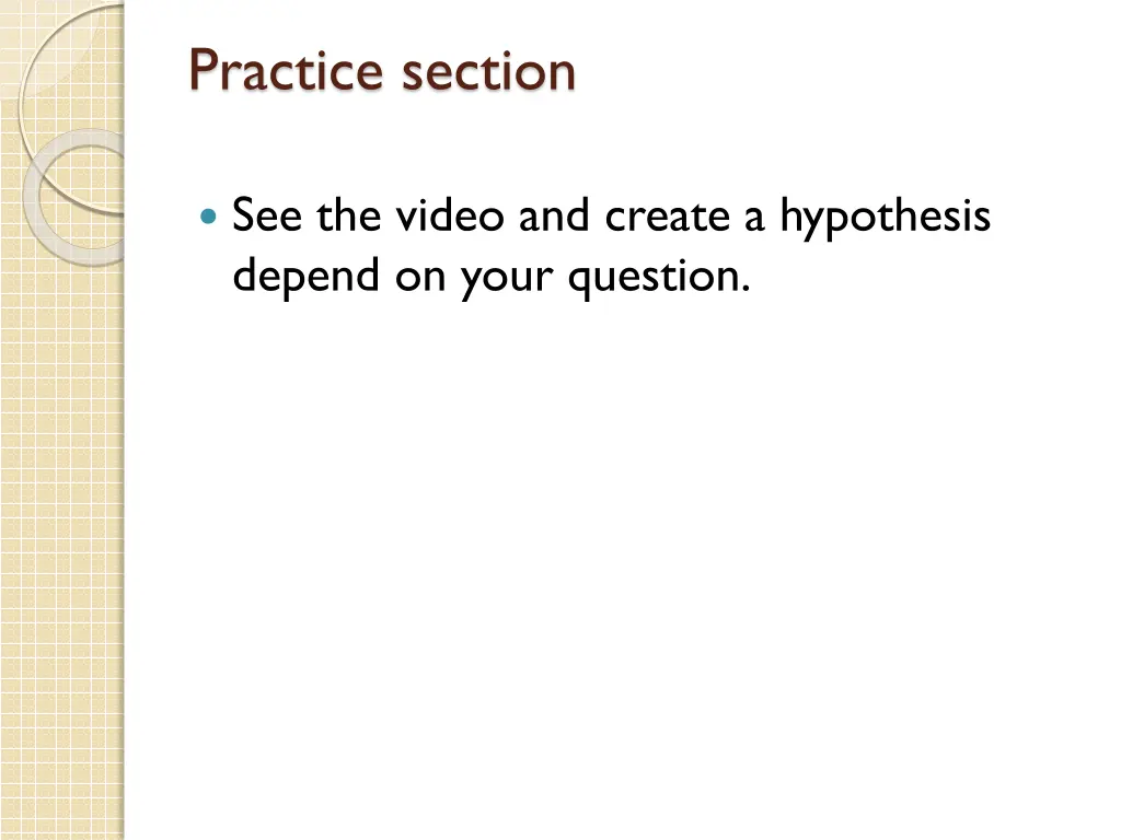 practice section 1