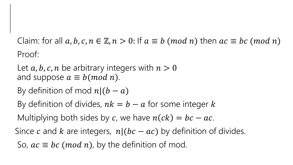 claim for all 0 if then proof let be arbitrary 1