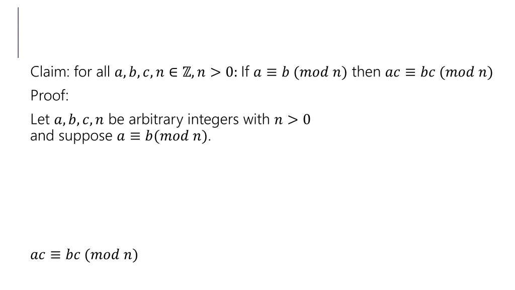 claim for all 0 if then proof let be arbitrary