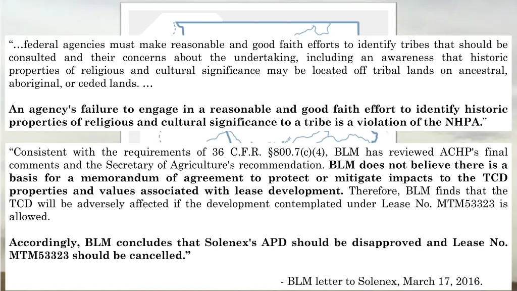 federal agencies must make reasonable and good