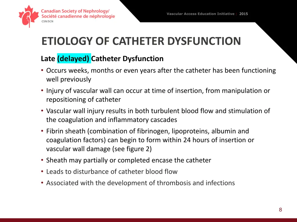 vascular access education initiative 2015 7