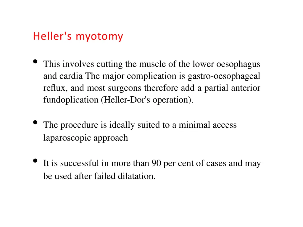 heller s myotomy