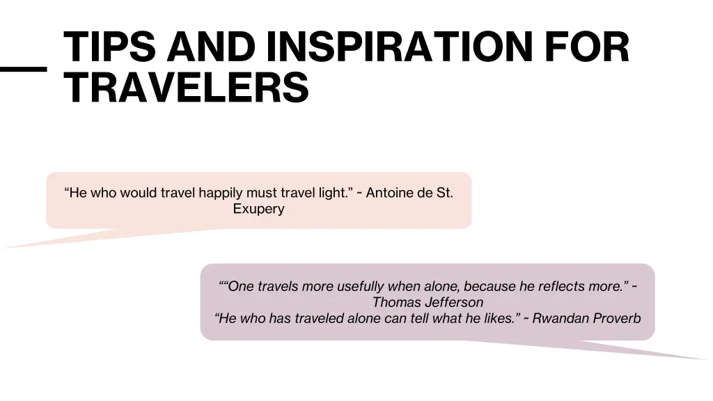 tips and inspiration for travelers 1