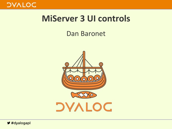 miserver 3 ui controls