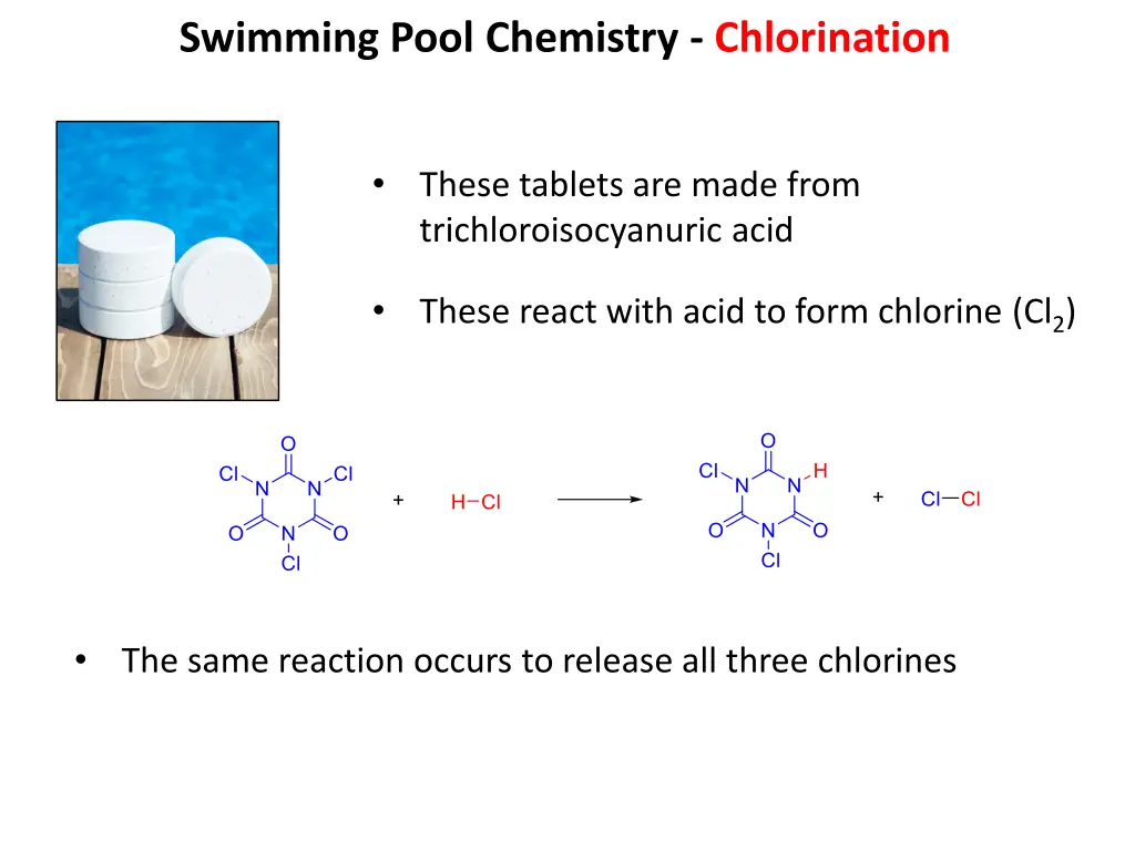 swimming pool chemistry chlorination 2