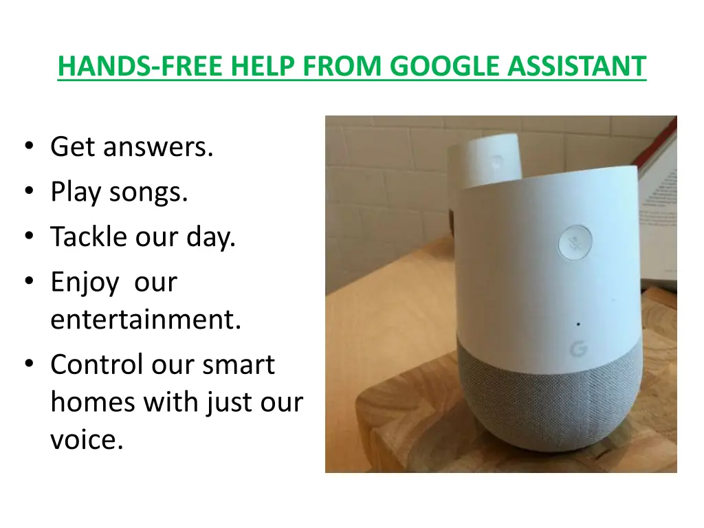 hands free help from google assistant