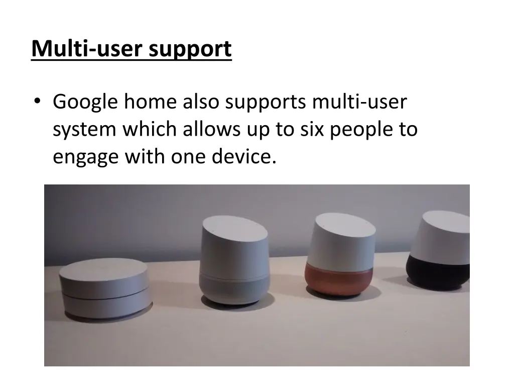 multi user support