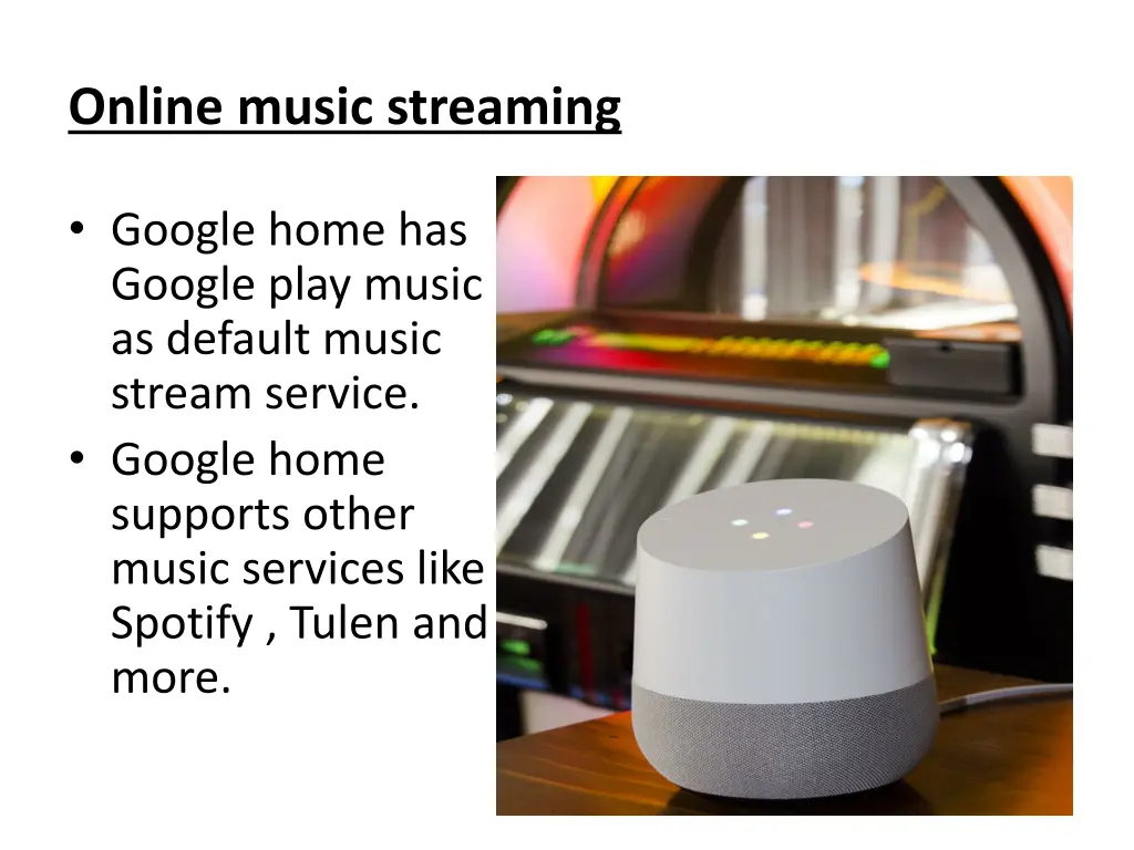 online music streaming