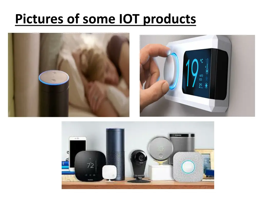 pictures of some iot products