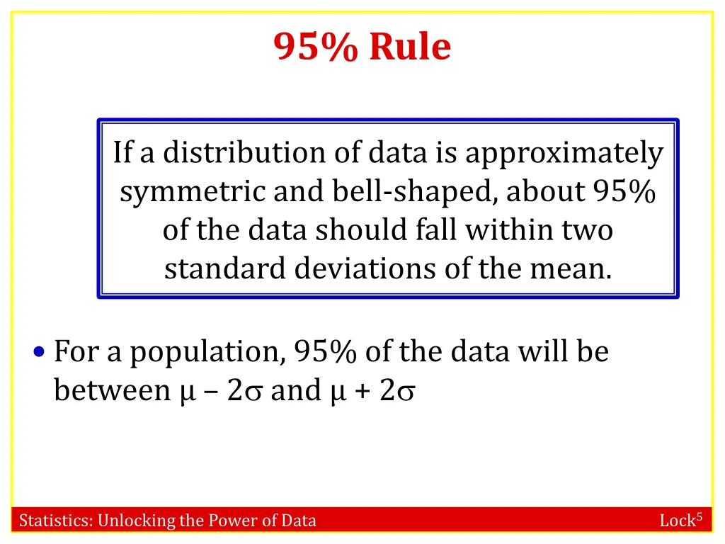 95 rule