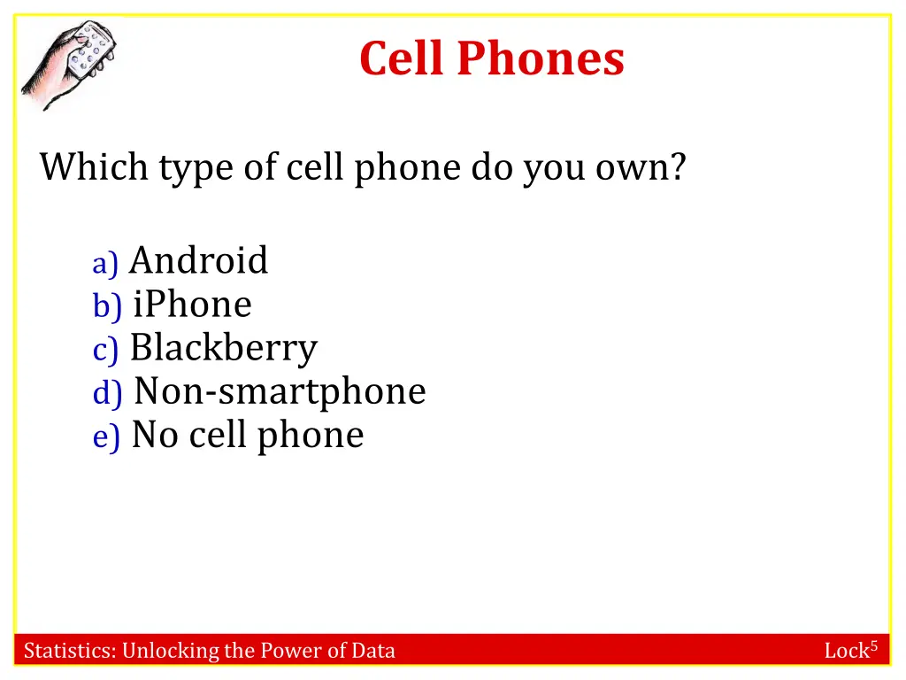 cell phones