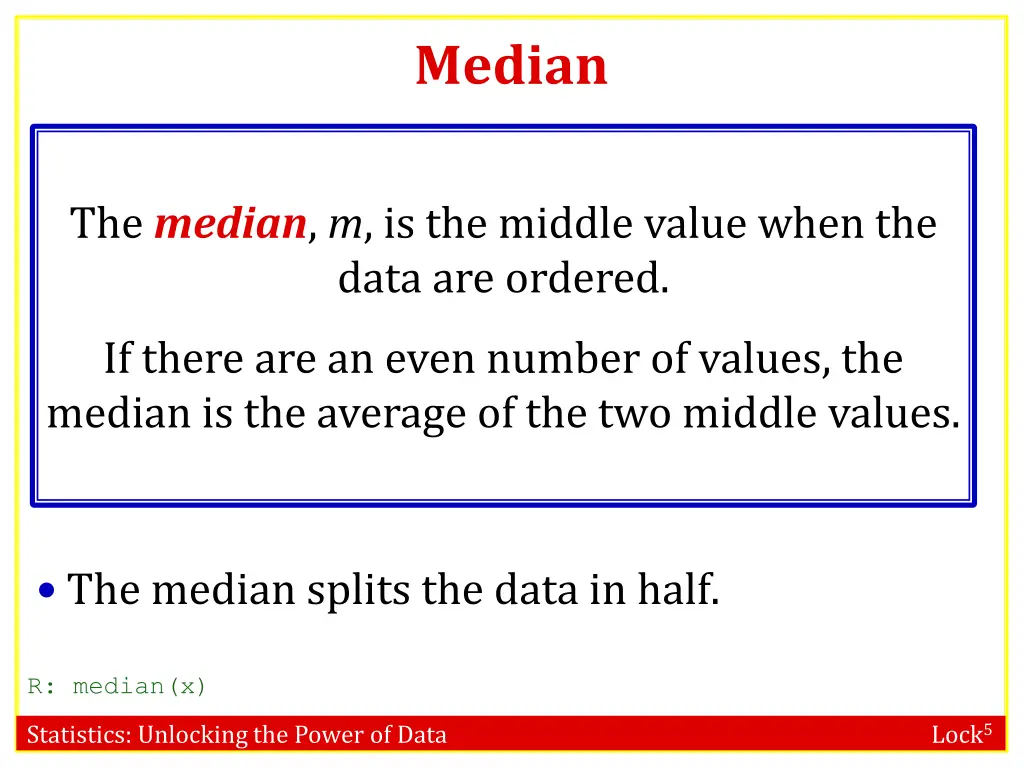 median