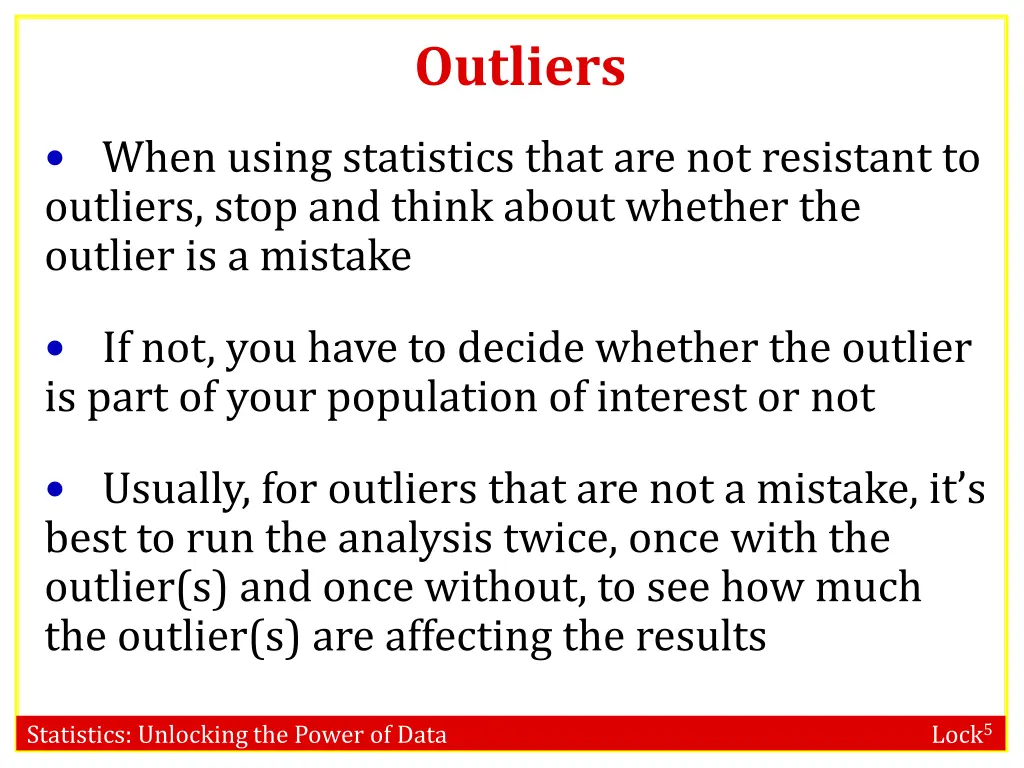 outliers 1