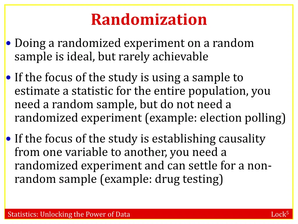 randomization
