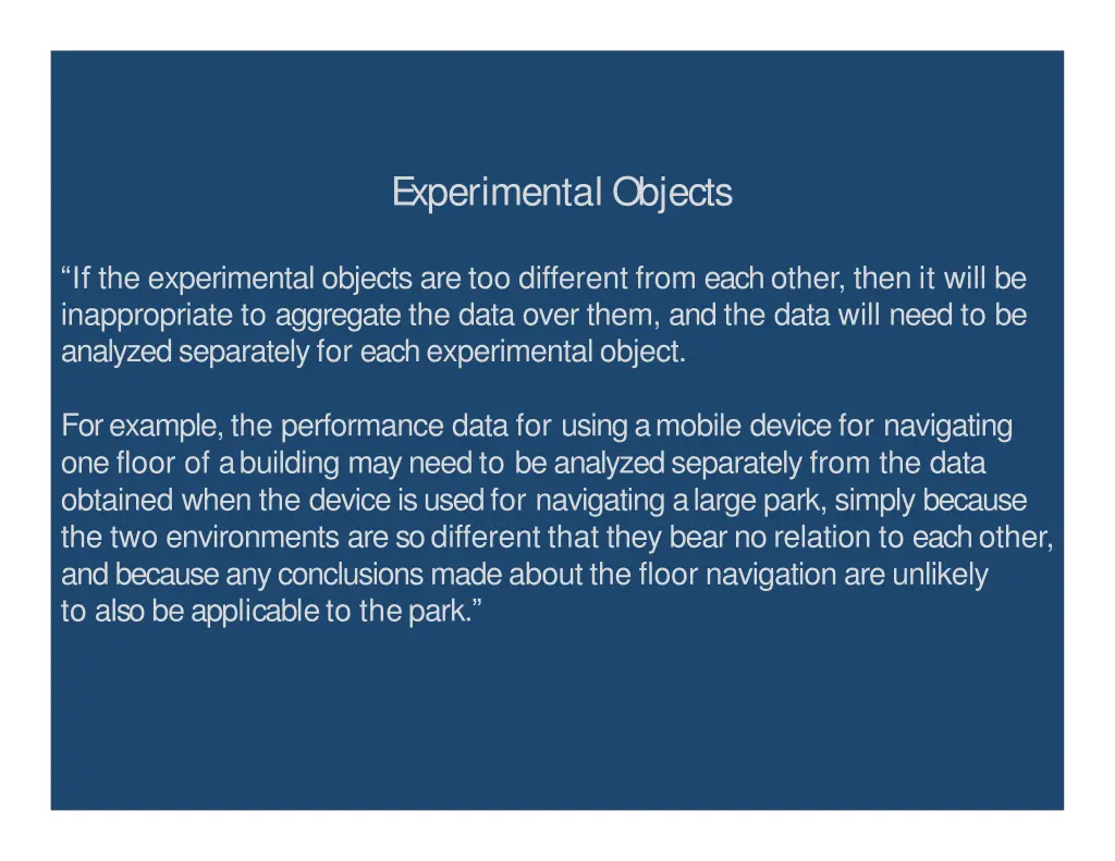 experimental objects 11