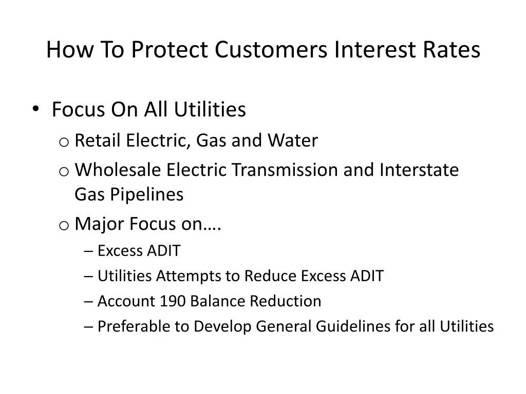 how to protect customers interest rates