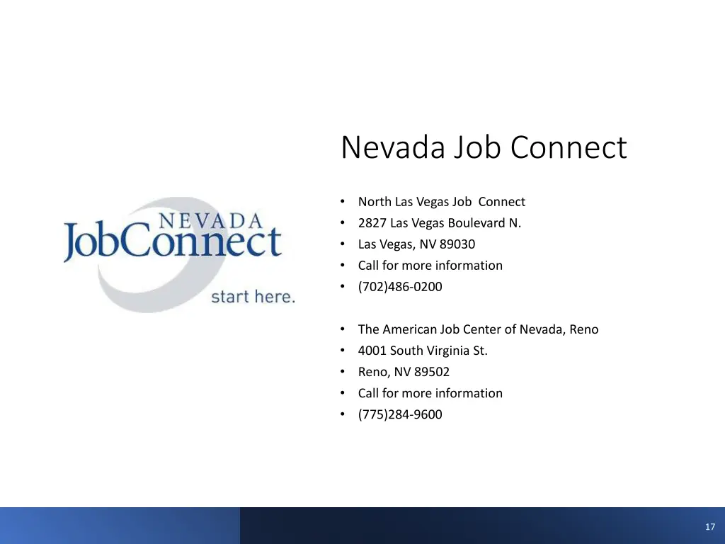nevada job connect