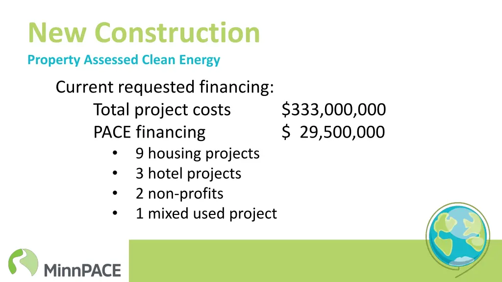 new construction property assessed clean energy