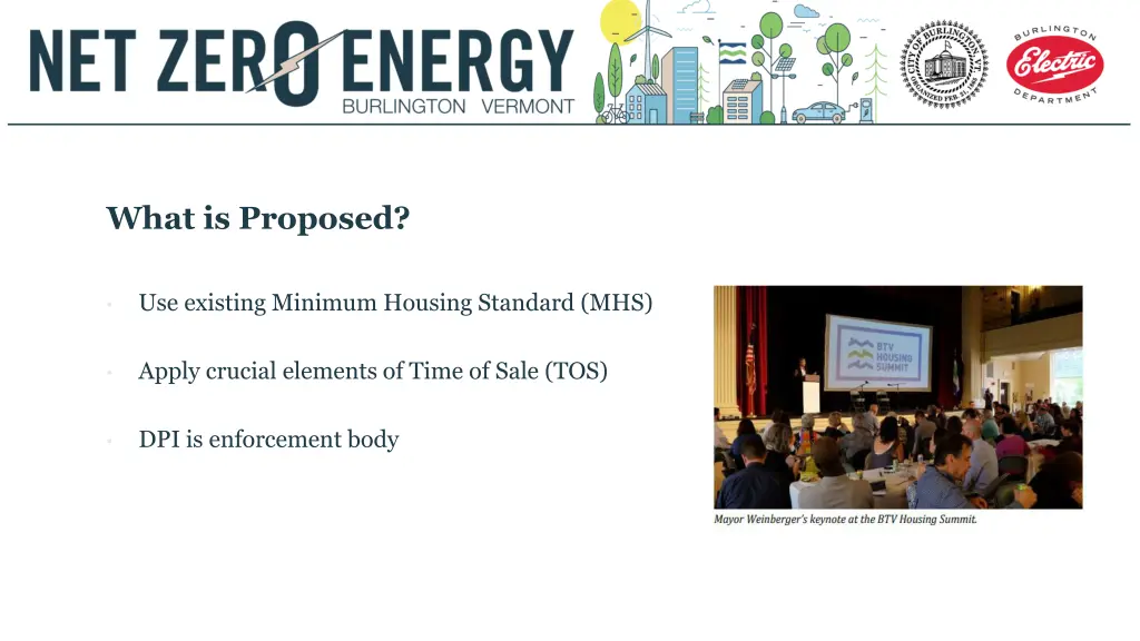 what is proposed