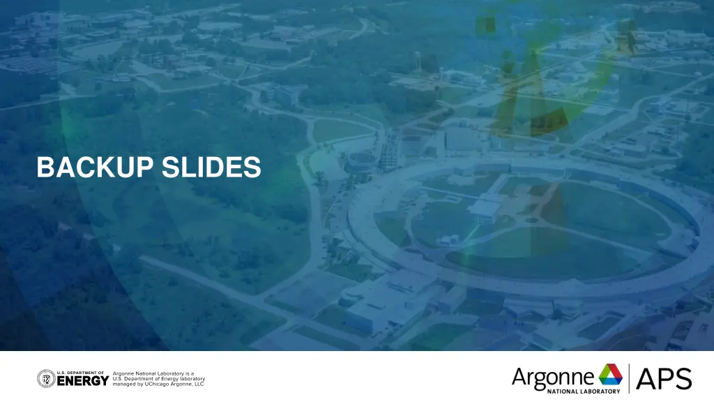 backup slides