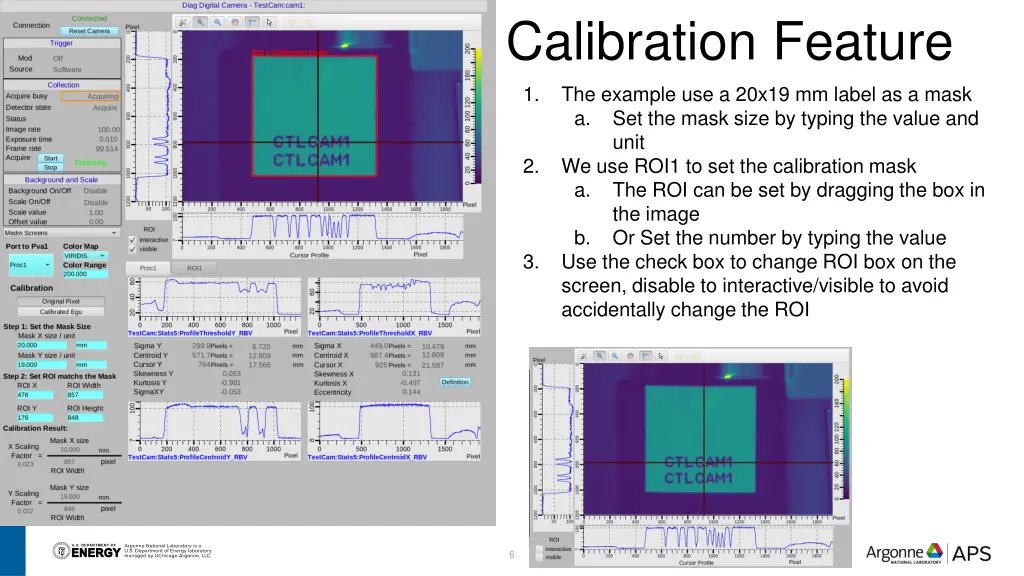calibration feature