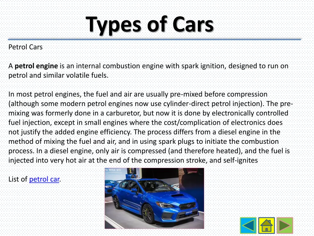 types of cars 2