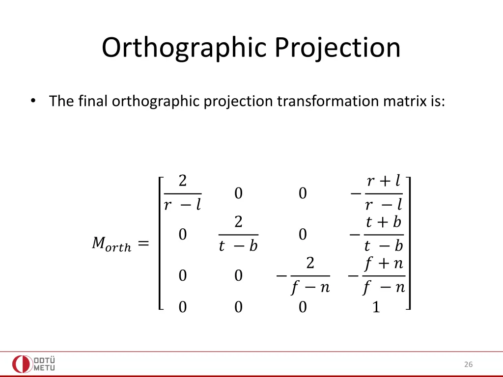 orthographic projection 2