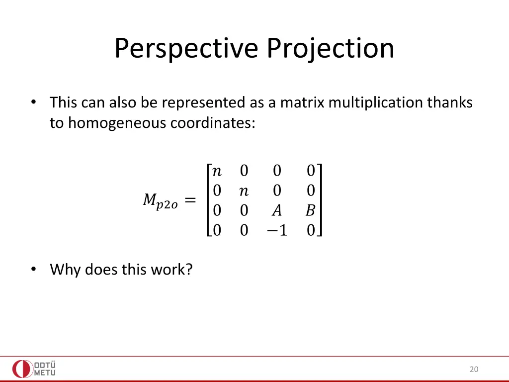 perspective projection 4
