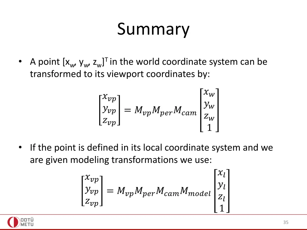 summary