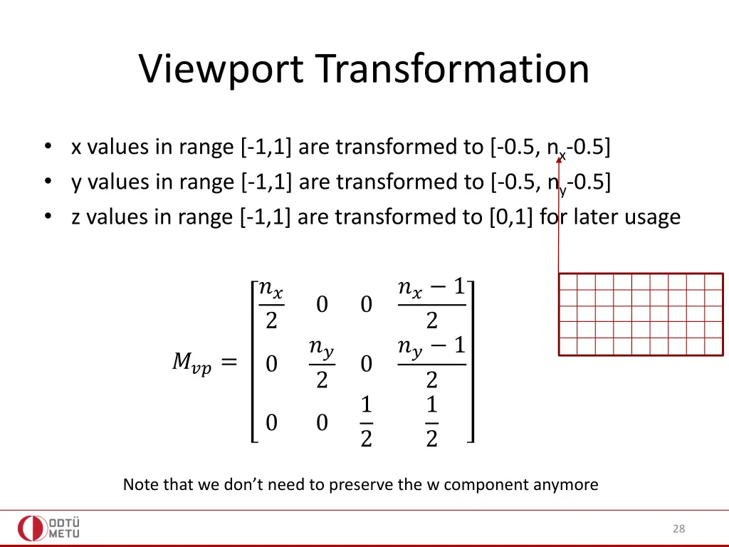 viewport transformation 1