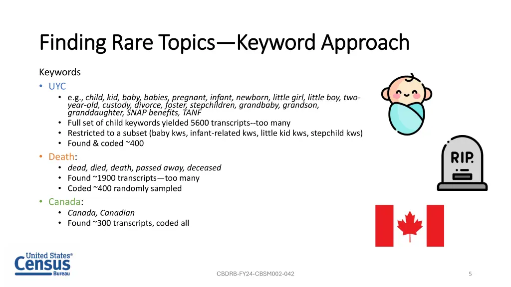 finding rare topics finding rare topics 1