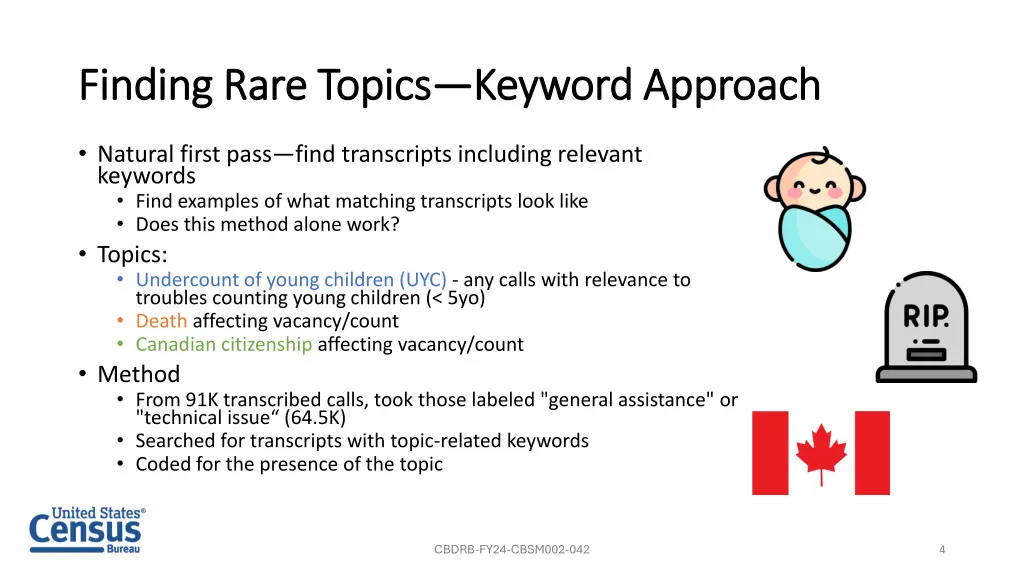 finding rare topics finding rare topics