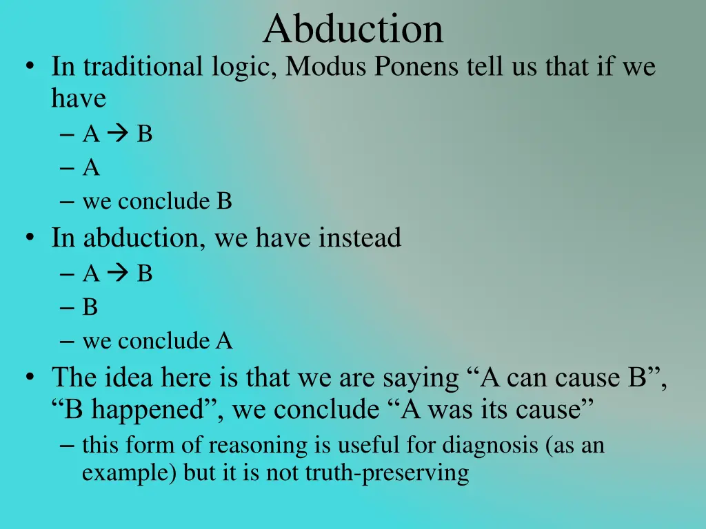 abduction
