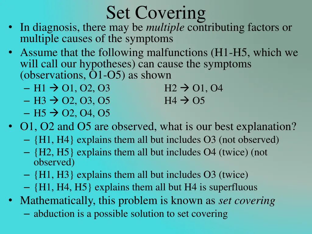 set covering