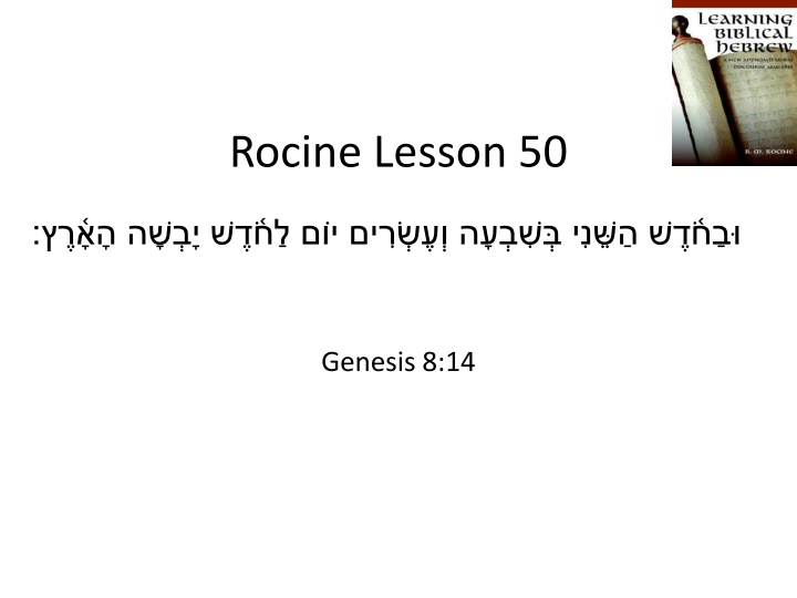 rocine lesson 50