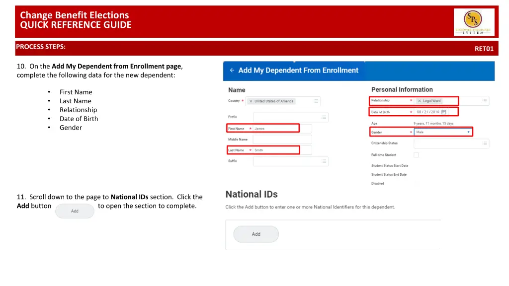 change benefit elections quick reference guide 3