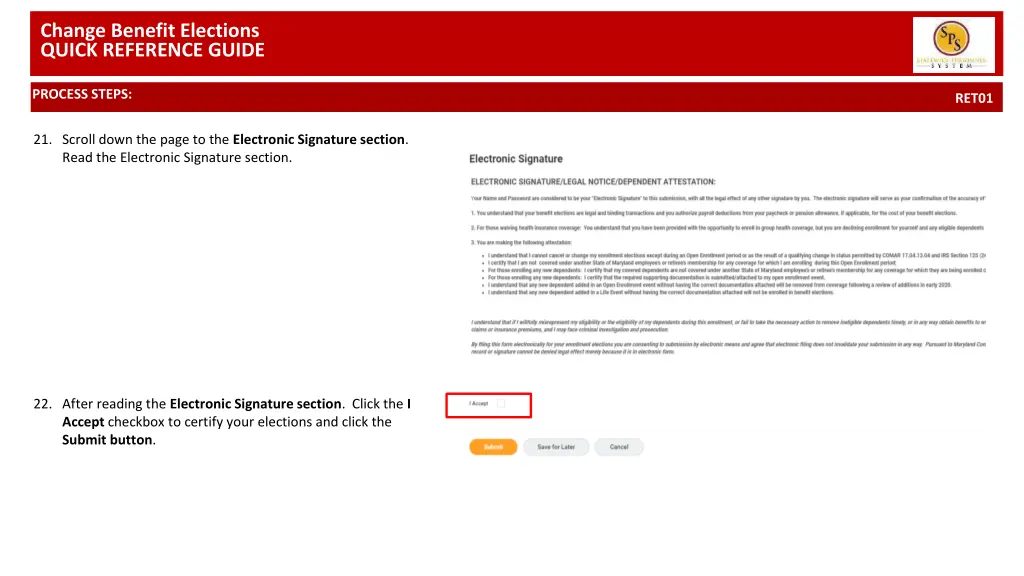 change benefit elections quick reference guide 8