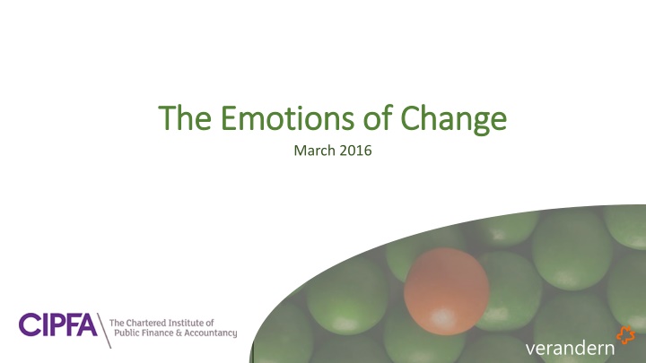 the emotions of change the emotions of change