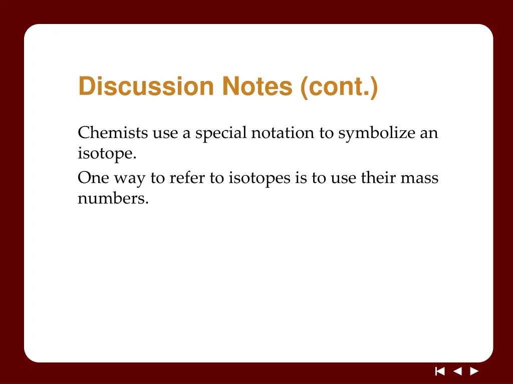 discussion notes cont 1