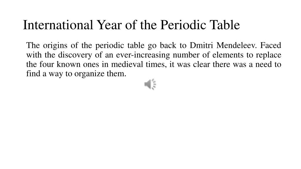 international year of the periodic table 1
