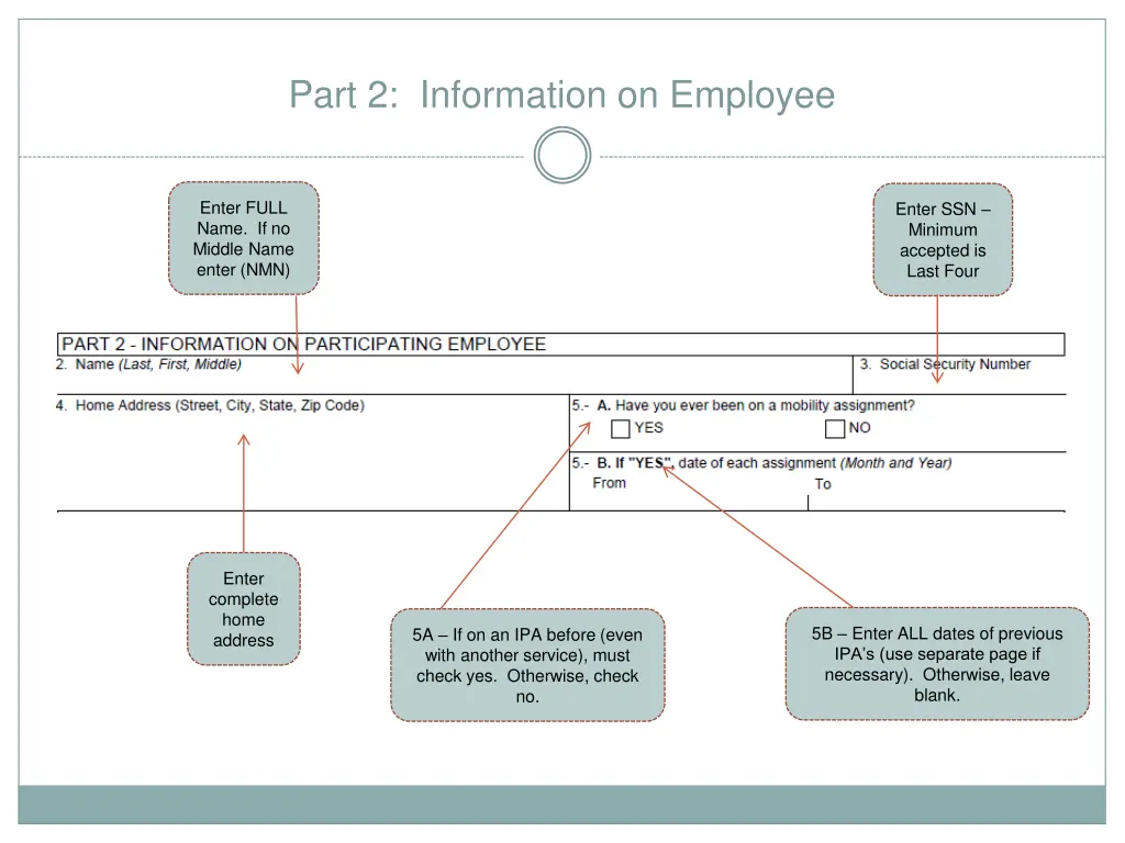 part 2 information on employee