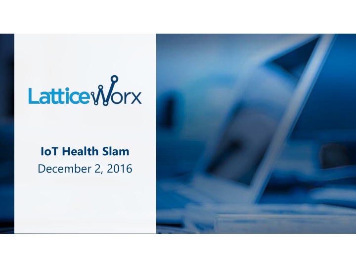 iot health slam december 2 2016