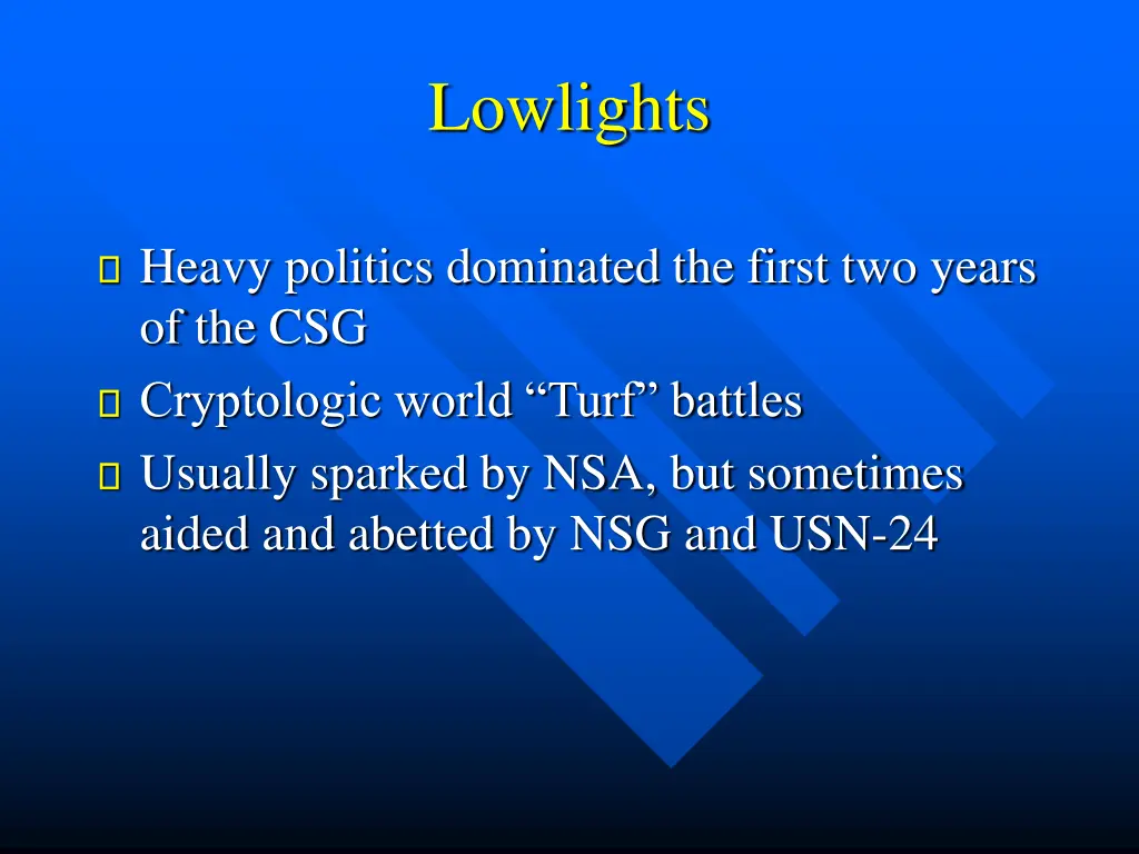 lowlights